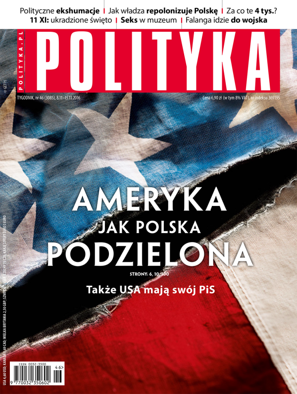 okładka - Polityka 46 2016