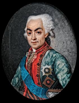 Ambasador rosyjski w Warszawie Mikołaj Repnin.