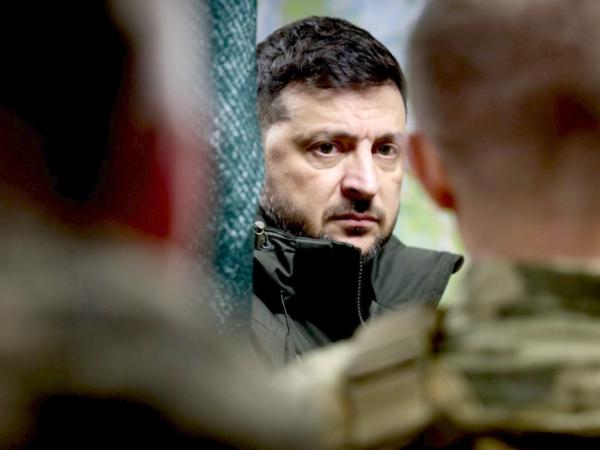 Prezydent Ukrainy Wołodymyr Zełenski