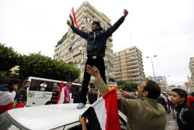 Protest w Aleksandrii, 4 lutego 2011 r.