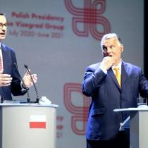 Mateusz Morawiecki i Viktor Orbán we wrześniu w Lublinie