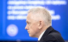 Gen. Adam Rapacki przed senacką komisją ds. Pegasusa.