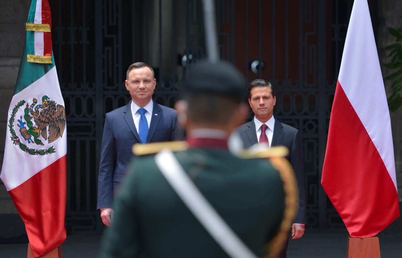 Prezydent Polski razem z prezydentem Meksyku