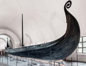 Łódź wikingów (muzeum w Oslo).
