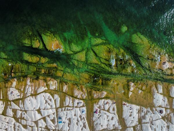 Jezioro Garda w północnych Włoszech.