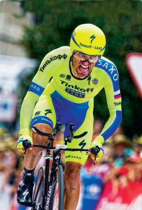 Majka to urodzony góral, kapitał buduje właśnie na górskich etapach. Dla niego im ciężej, tym lepiej.