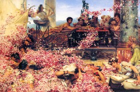 Róże Heliogabala, mal. Lawrence Alma-Tadema