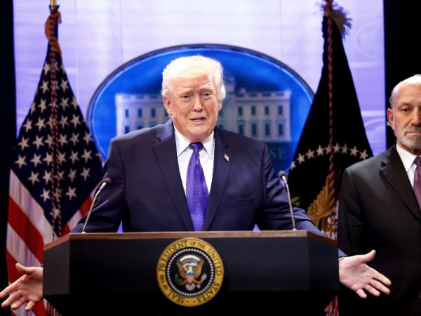 Konferencja prasowa Donalda Trumpa po ogłoszeniu orzeczenia SN ws. taryf celnych, 20 lutego 2026 r.