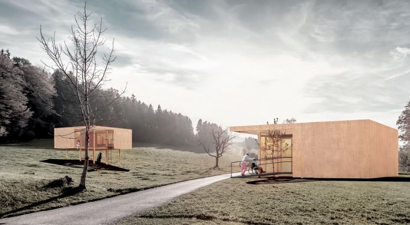 Ideały Bauhausu dziś – dostępność jako demokratyzacja każdego rozwiązania. Projekt Domu dla Dominika, przedszkolaka poruszającego się na wózku, Ewelina Jaskulska i Monika Nalewajk, 2018.