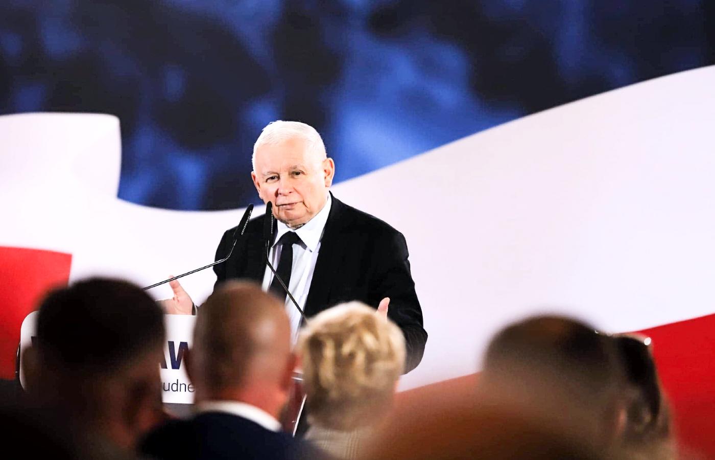 Jarosław Kaczyński we Włocławku, 25 czerwca 2022 r.