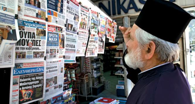 W rankingach wolności mediów Grecja mocno dołuje.