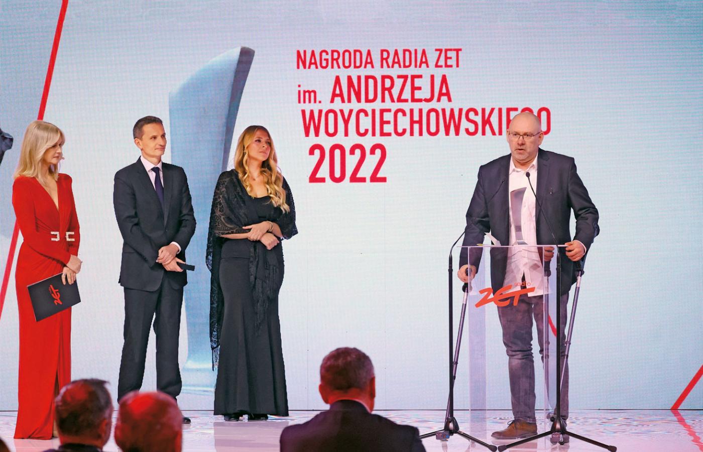 Paweł Reszka laureatem Nagrody Radia Zet im. Andrzeja Woyciechowskiego.
