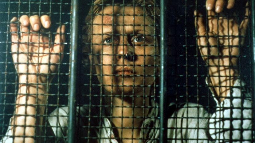 Kadr z filmu „Przesłuchanie” Ryszarda Bugajskiego . 1982 r.