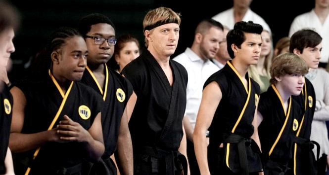 Kadr z serialu „Cobra Kai”