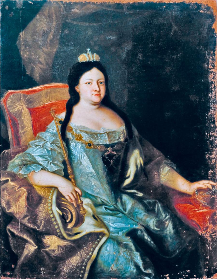 Anna Iwanowna Romanowa, cesarzowa Rosji w latach 1730–1740.