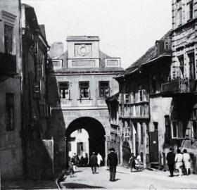 Brama Grodzka w Lublinie, lata 30. XX wieku.