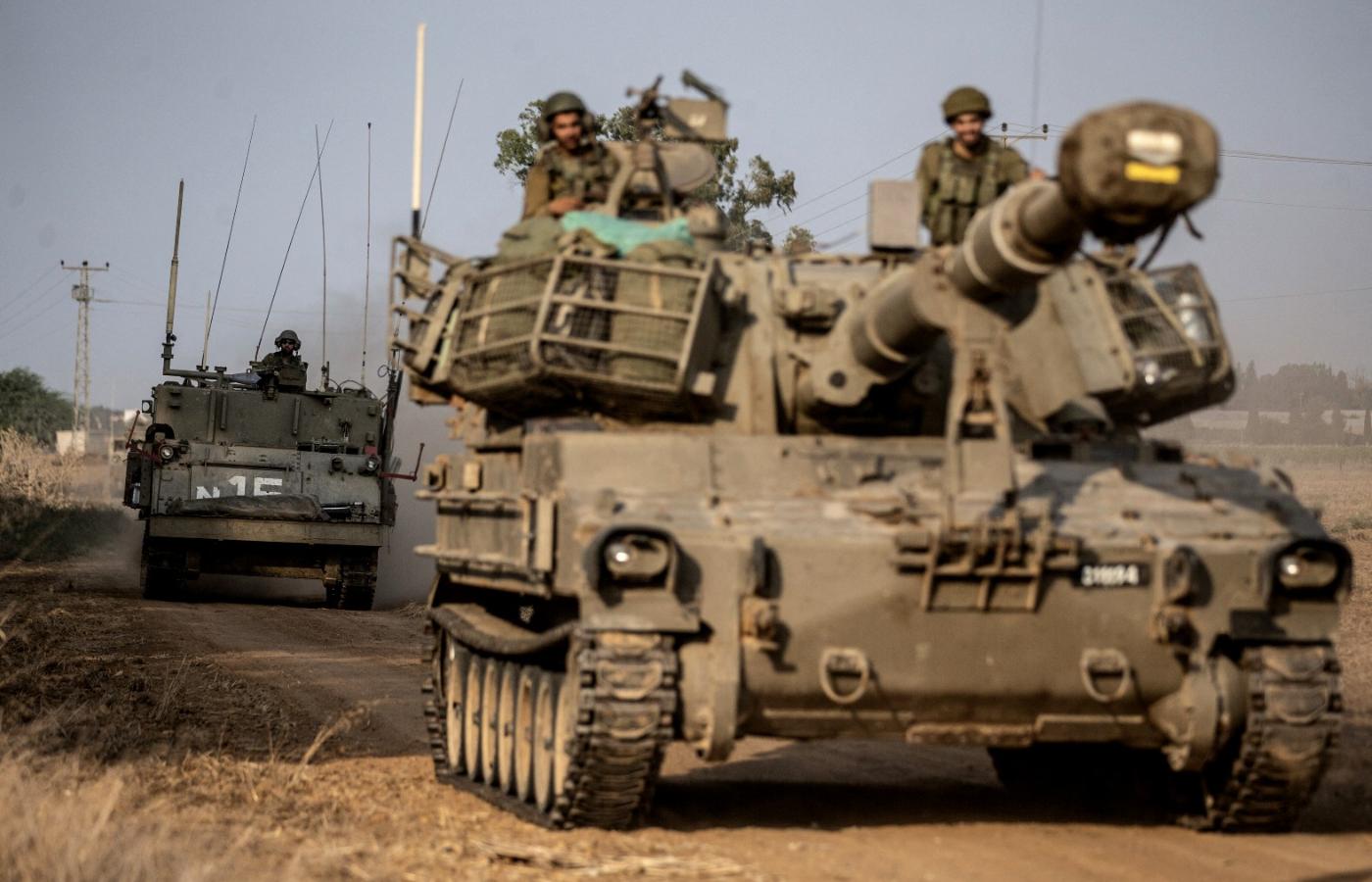 Izrael wzmacnia posterunki w Sderot na południu kraju.