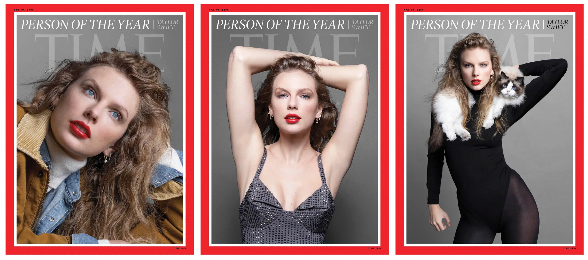 Taylor Swift: trzy wersje okładki magazynu „Time”