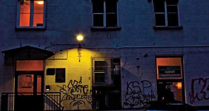 Kamienica przy Marszałkowskiej 140, widok od podwórza.