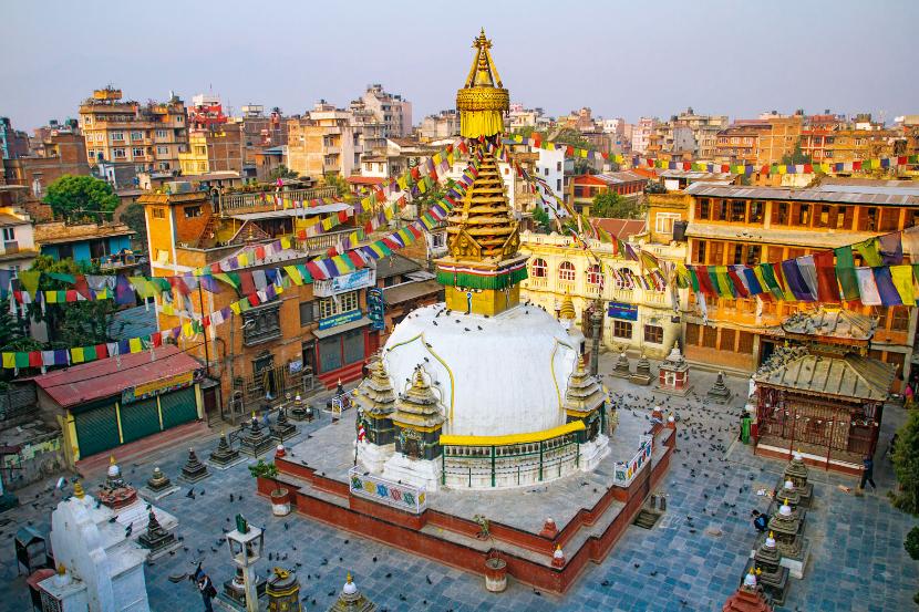 Kathesimbu Stupa w Katmandu.