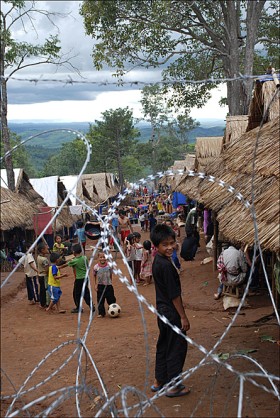 W takich obozach w Tajlandii Hmongowie żyli przez dziesięciolecia.