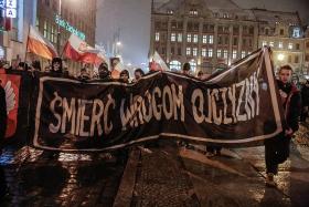 Marsz Pamięci Żołnierzy Wyklętych we Wrocławiu, 1 marca 2016 r.