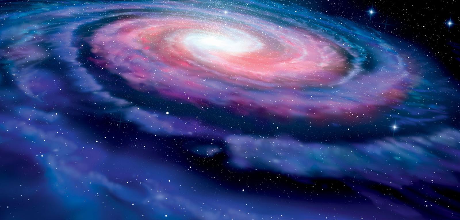 Droga Mleczna to galaktyka spiralna z poprzeczką.
