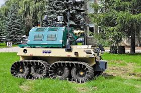 Robot patrolujący systemu TELOS - wykrywa, obserwuje i śledzi obiekty.