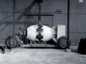 Fat Man, amerykańska bomba atomowa, która 9 sierpnia 1945 r. została zdetonowana nad japońskim Nagasaki.
