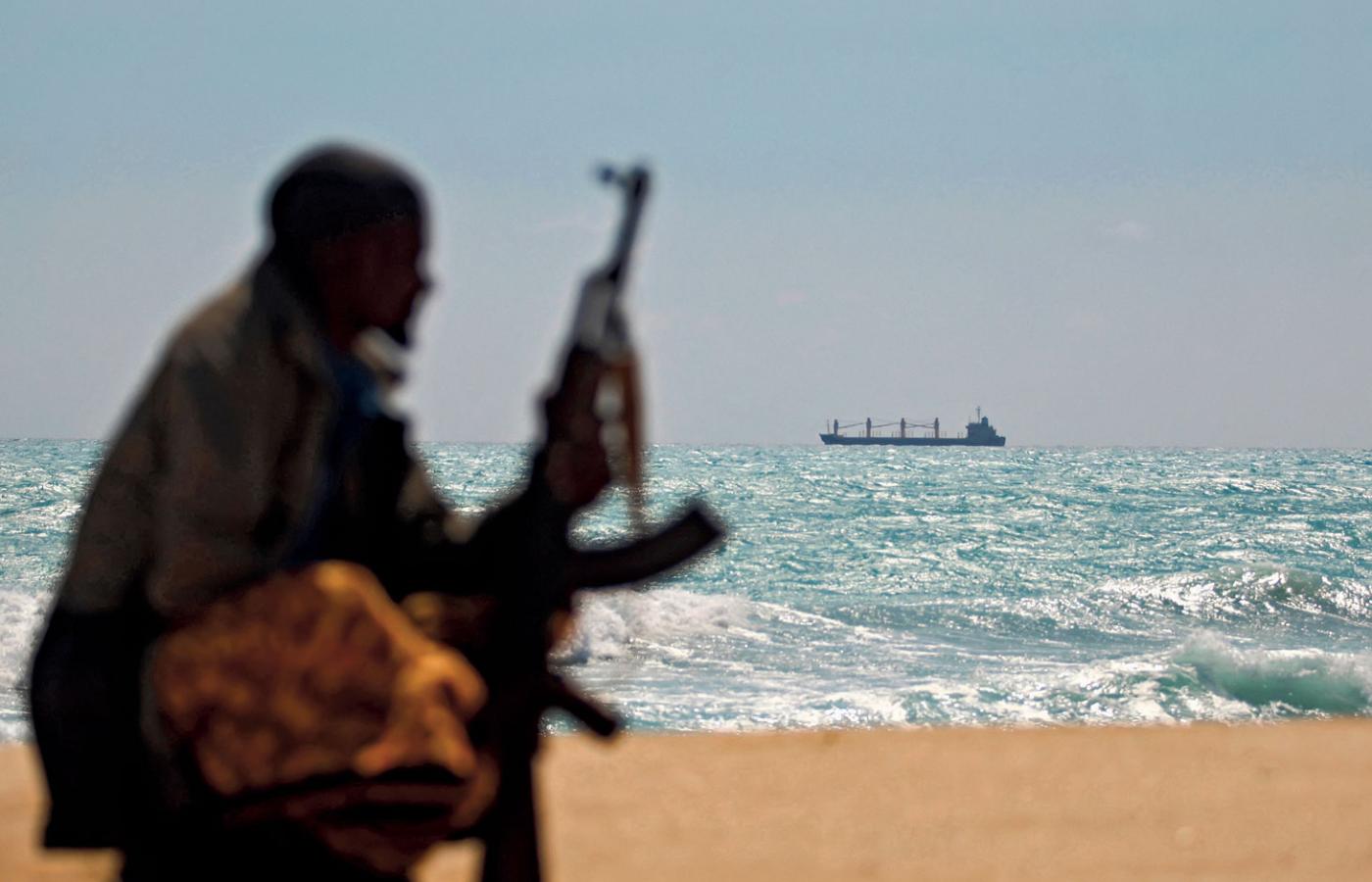 Północno-wschodnie wybrzeże Somalii.