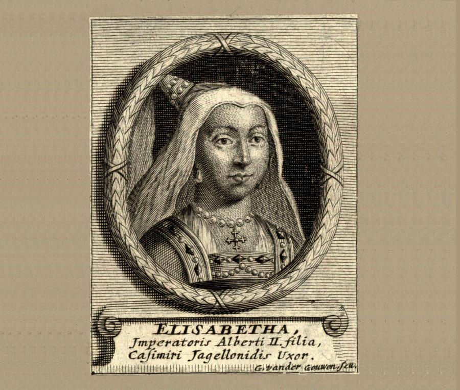 Elżbieta, żona Kazimierza Jagiellończyka.