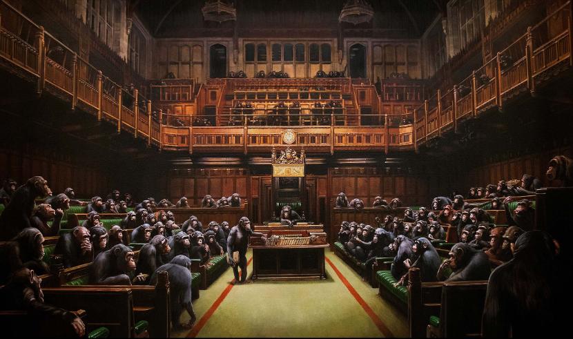 Banksy, „Devolved Parliament”
