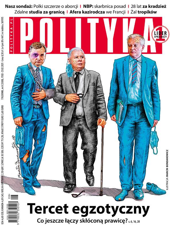 okładka - Polityka 08 2021