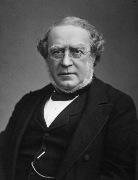 Sir Alfred Baring Garrod, angielski lekarz. W 1848 r. odkrył, że u pacjentów z dną moczanową występuje wzrost stężenia kwasu moczowego we krwi.
