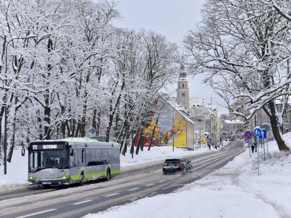 Zima w Olsztynie