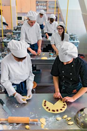 Gdańsk, dzień otwarty w Zespole Szkół Gastronomiczno-Hotelarskich.