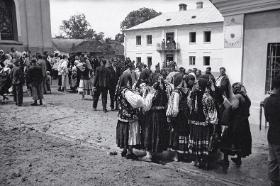 Bojkowie na odpuście w Hoszowie, 1938 r.