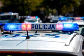 Policja zabezpieczyła i odgrodziła teren wybuchu w Osinach.