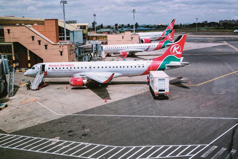 Lotnisko Jomo Kenyatta International w Nairobi. Stąd wyruszył tajemniczy pasażer na gapę.