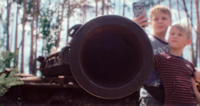 Kadr z filmu „W Ukrainie”.