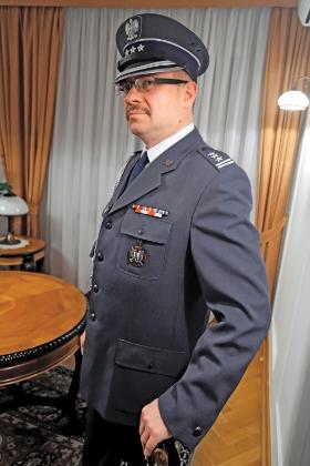 Kajetan Dubiel, pułkownik Służby Więziennej.