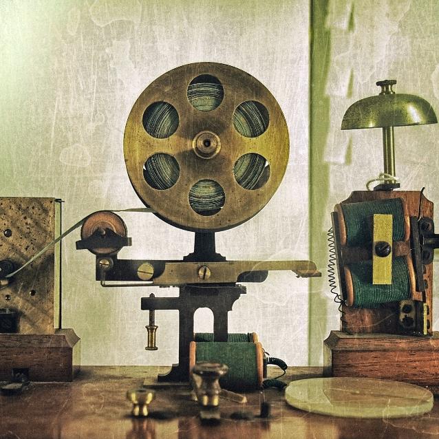 Telegraf Morse'a.
