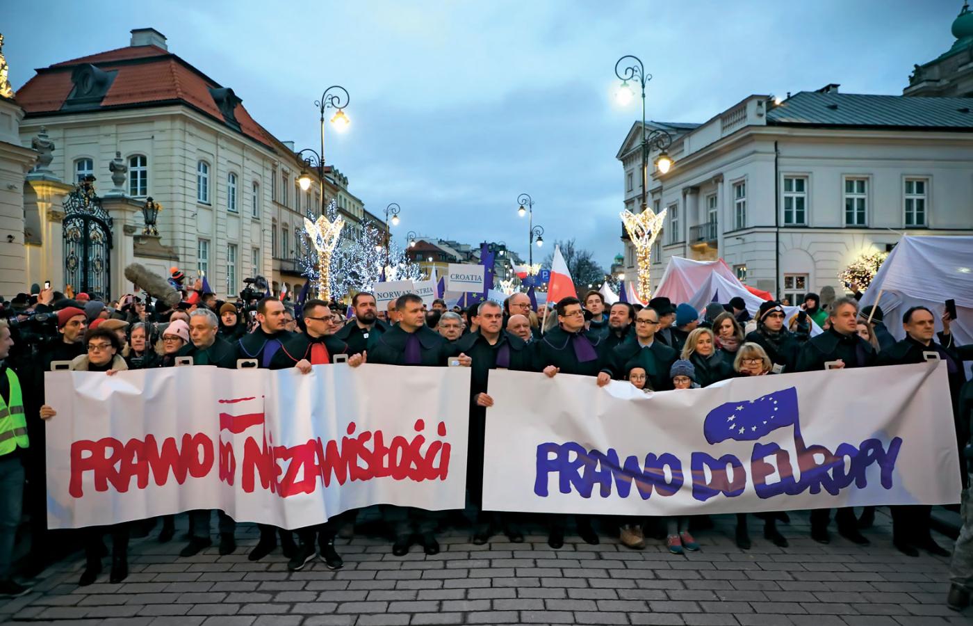 Marsz Tysiąca Tóg w Warszawie, 11 stycznia 2019 r.