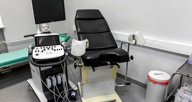 Gabinet ginekologiczny w jednym z dolnośląskich szpitali