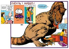 „Calvina i Hobbesa” tworzyłem tak naprawdę, żeby rozbawić siebie i moją żonę Melindę – opowiedział Watterson w wywiadzie dla „Washington Post”.