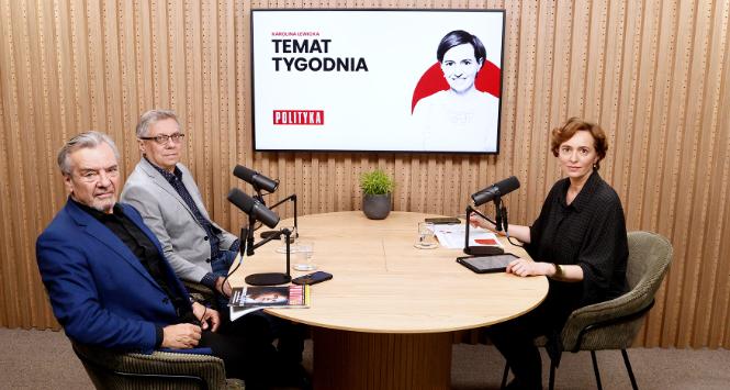 Od lewej: Jerzy Baczyński, Mariusz Janicki, Karolina Lewicka