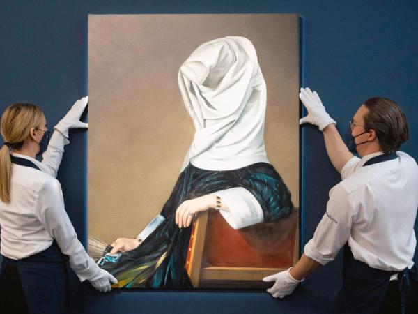 Ewa Juszkiewicz „Maria (After Johannes Cornelisz Verspronck)”, 2013 r.