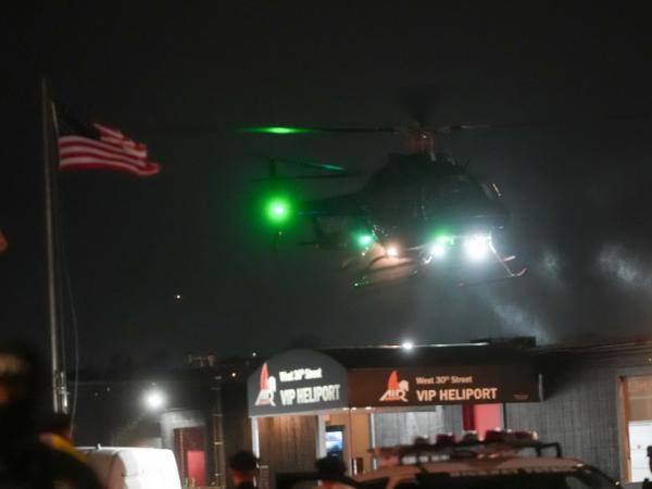 Prezydent Wenezueli Nicolas Maduro i jego żona, którzy zostali schwytani przez jednostki USA w Caracas, lądują na zachodnim wybrzeżu Manhattanu. 4 stycznia 2026 r.