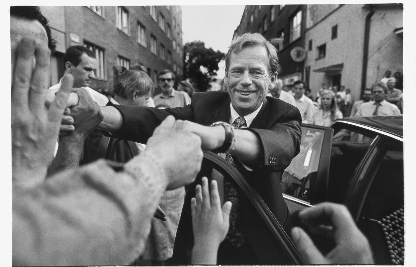 Vaclav Havel (1936 – 2011) zdjęcie z 1992 roku.