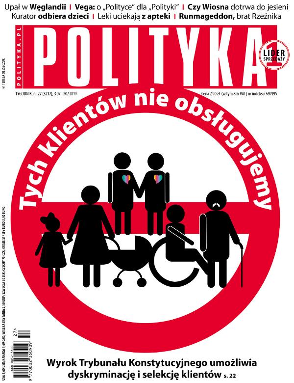 okładka - Polityka 27 2019
